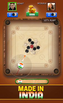 Carrom Club : A Disc Pool Carrom Board Multiplayer图片1