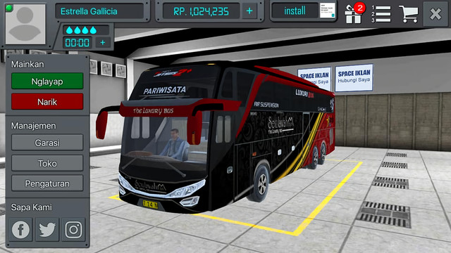 livery Bus Simulator Indonesia (BUSSID)图片2