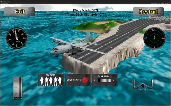 Flight Sim: Transport Plane 3D图片8