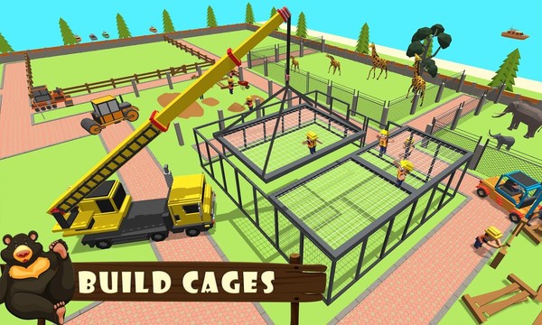 动物园工艺：Blocky World Construction＆Builder图片1