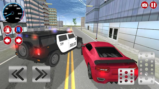 Real Police Car Driving Simulator 3D图片2