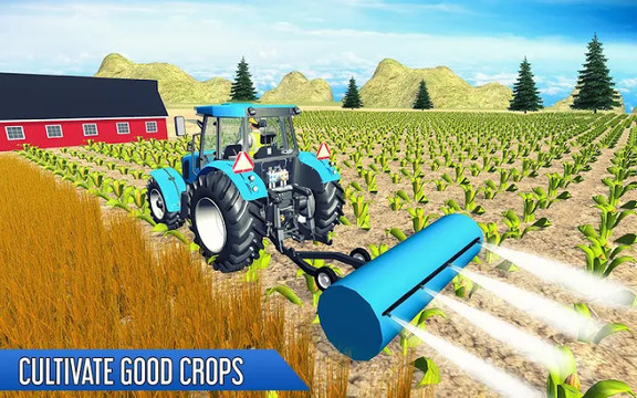 Tractor Thresher Games 3D: Farming Games图片5