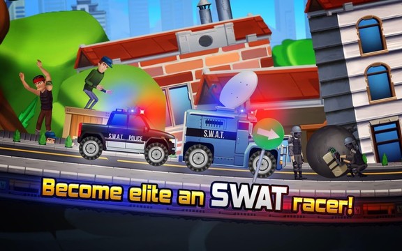 Elite SWAT Car Racing: Army Truck Driving Game图片3