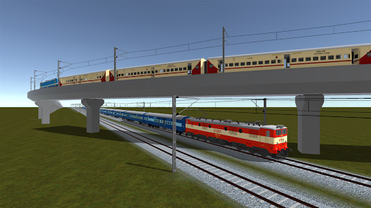 Indian Train Crossing 3D图片6