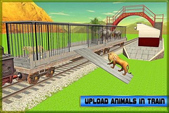 火车运输：动物园里的动物图片15