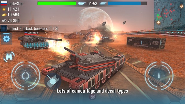 Future Tanks:Tank Shooter Game图片1