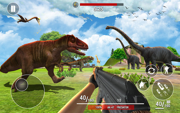 Dinosaurs Hunter Wild Jungle Animals Shooting Game图片1