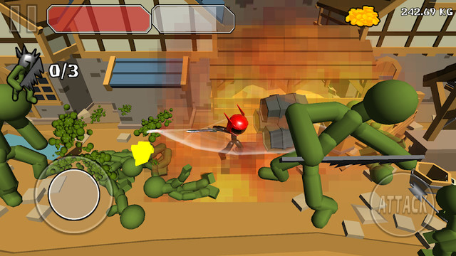 Stickman Sword Fighting 3D图片1