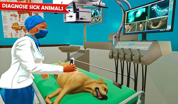 Pet Hospital Vet Clinic Animal Vet Pet Doctor Game图片5