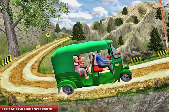 现代汽车人力车司机3D图片6