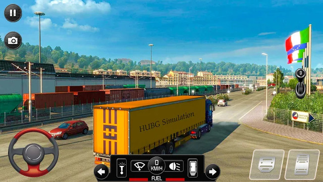 欧洲卡车停车模拟器2021年：3d停车游戏图片1