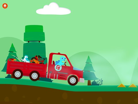 恐龙卡车 - 儿童汽车模拟游戏图片4