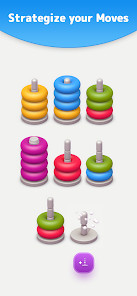 Color Sort 3D — Hoop Stack图片2