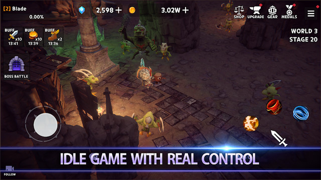 Dungeon Knight: 3D Idle RPG图片1
