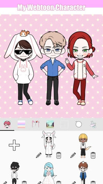 My Webtoon Character - K-pop IDOL avatar maker图片1