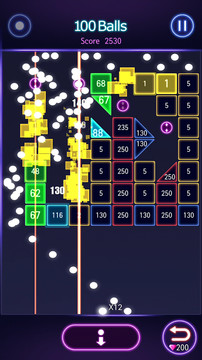 Bricks Breaker Hit - Glow Ball图片3