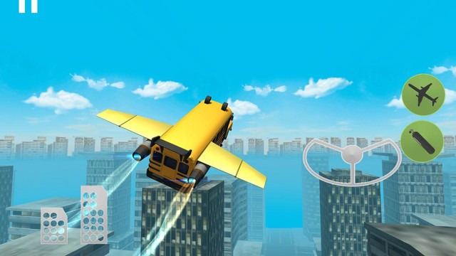 Flying Bus Simulator 2016图片1