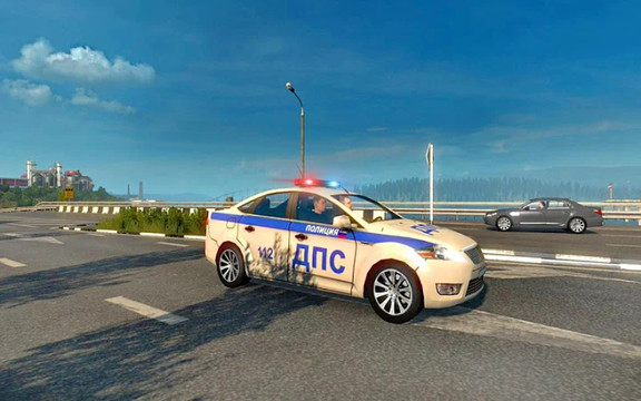 Smart Police Car Parking 3D: PvP Free Car Games图片4