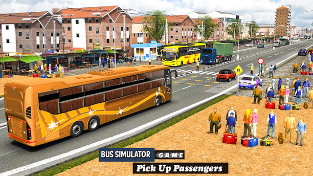 这是上瘾的旅游观光巴士旅游驾驶爱好者的游戏。图片5
