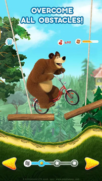 玛莎与熊：赛车游戏和汽车游戏自由对于女孩和男孩图片2