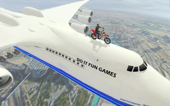 Sky bike stunt 3d | Bike Race – Free Bike Games图片3