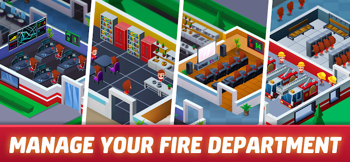 Idle Firefighter Tycoon - Fire Emergency Manager图片1