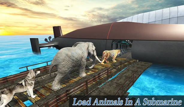 水下动物运输3D图片4