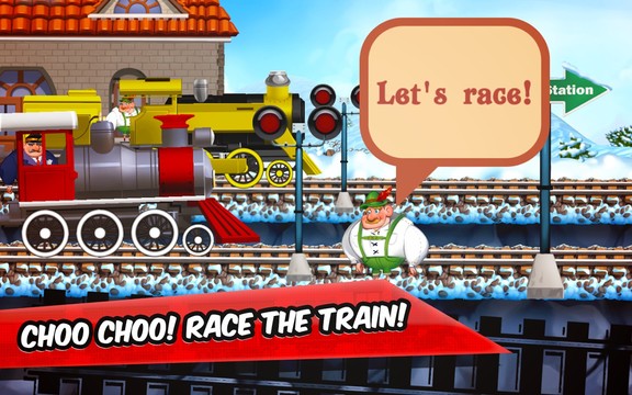 欢乐小子火车竞速游戏图片9