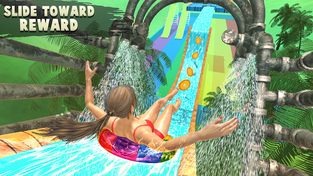 Water Parks Extreme Slide Ride : Amusement Park 3D图片6