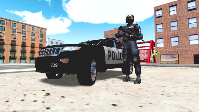 Police Car Driver 3D图片1