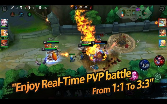 众神之戰: Legend PvP MOBA Battle图片11