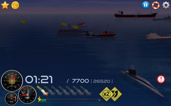 Silent Submarine 2HD Simulator图片4