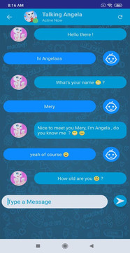 Angela’s ? talking & Video Call + Chat Simulator图片3