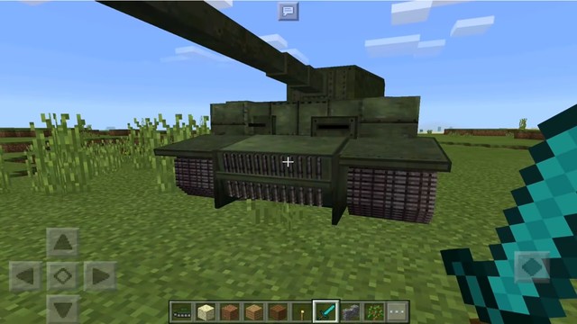 War Tank Mod for MCPE!图片3