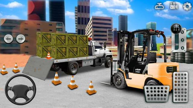 市 施工 模拟器： 叉车 卡车 游戏图片4