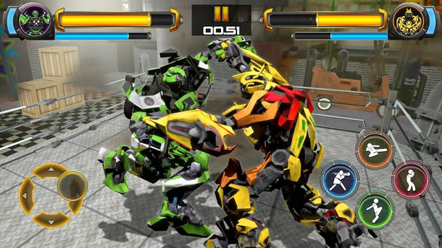 Robot Fighting Games: Real Transform Ring Fight 3D图片7