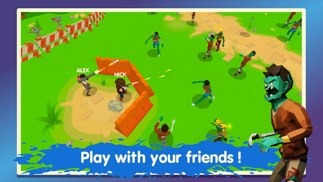 Two Guys & Zombies 3D: Online game with friends图片5