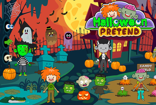 My Pretend Halloween - Trick or Treat Town Friends图片5