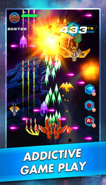 Galaxy Sky Shooter: Space Phoenix Hawk Attack 2019图片1