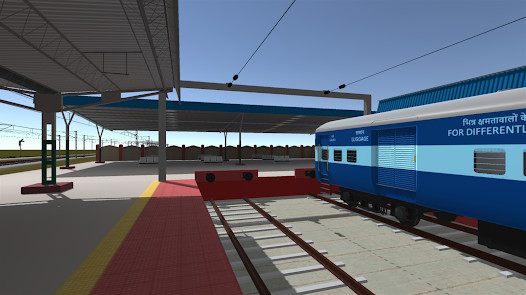 Indian Train Crossing 3D图片5