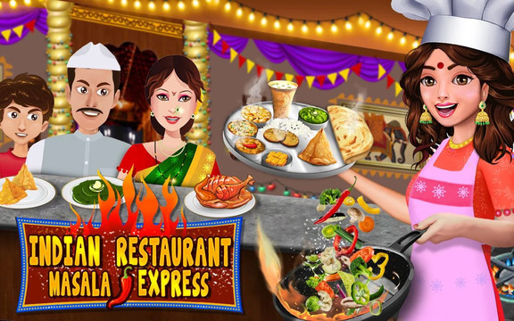 印度食品餐厅厨房故事烹饪游戏图片10