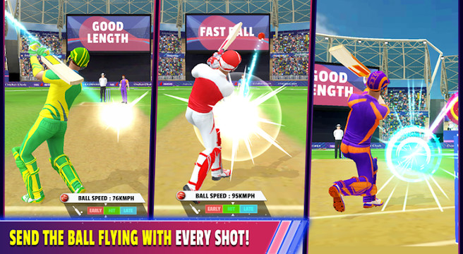 Cricket Clash Live - 3D Real Cricket Games图片2