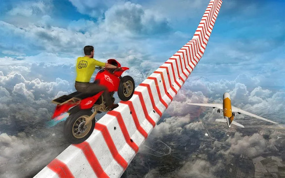 Sky bike stunt 3d | Bike Race – Free Bike Games图片6