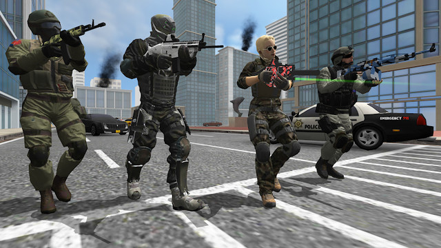 Earth Protect Squad: Third Person Shooting Game图片1