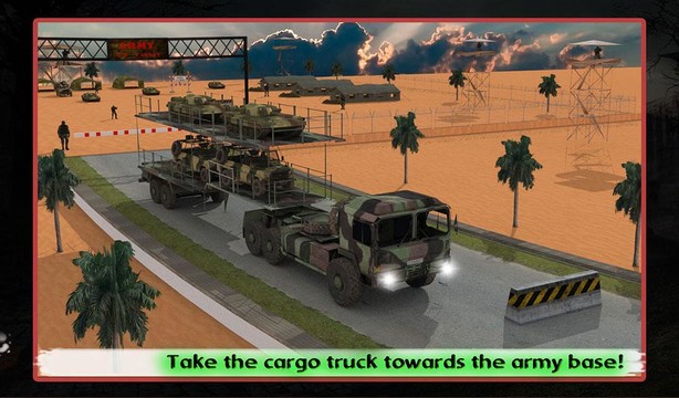 Army Cargo Transport Truck图片8