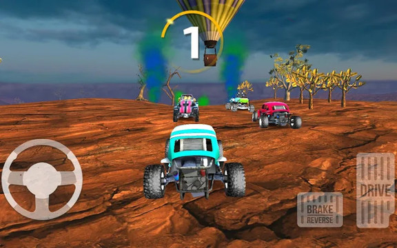 4x4 Dirt Racing - Offroad Dunes Rally Car Race 3D图片1