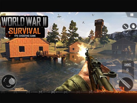 World War II Survival: FPS Shooting Game图片4