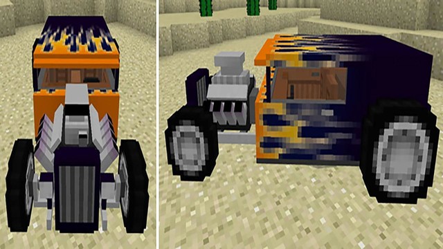 Hot-rod race addon Minecraft PE图片4