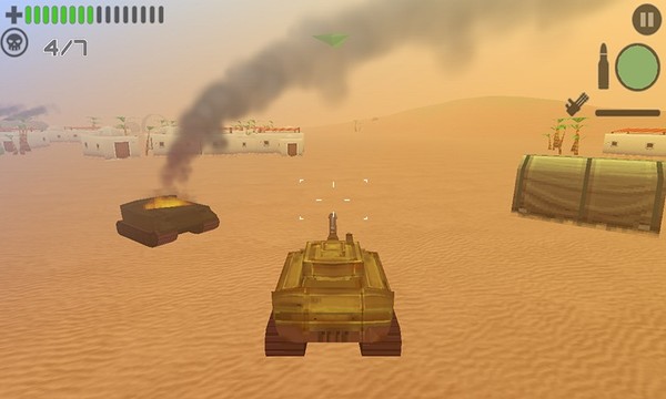 Tank Battle 3D: Desert Titans图片2