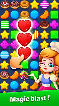 Sweet match 3 puzzle game : Candy holic图片3